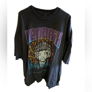 Vintage Jimi Hendrix, Atlanta Pop Festival, Mens 5XL
